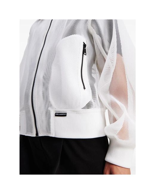 Jackets > bomber jackets Karl Lagerfeld en coloris White