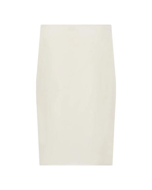 Versace White Short Skirts