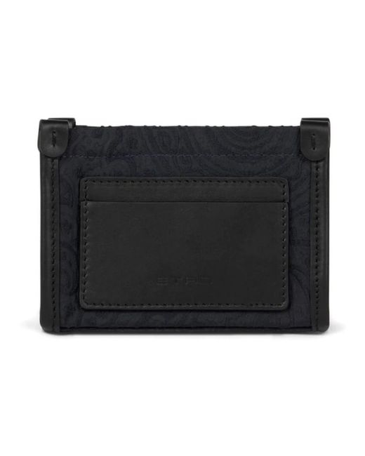 Etro Black Wallets & Cardholders for men