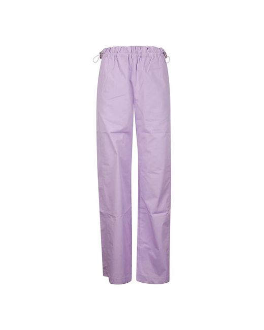 Stine Goya Purple Straight Trousers