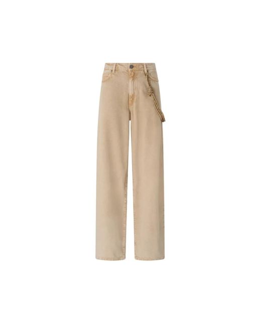 Pinko Natural Loose Fit Jeans