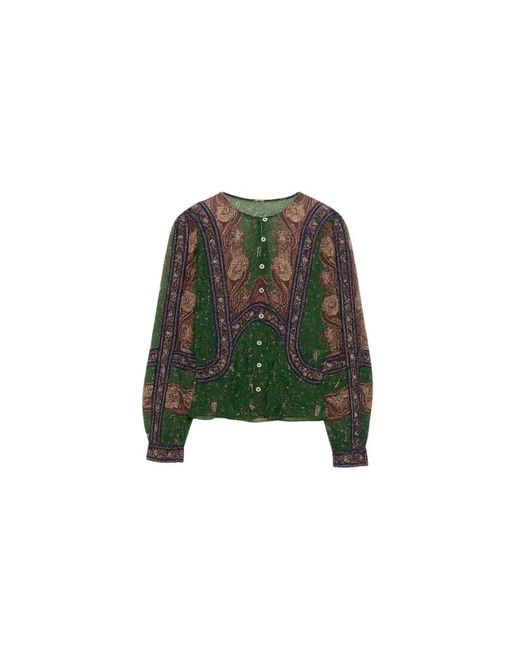 Blouses di Sea in Green