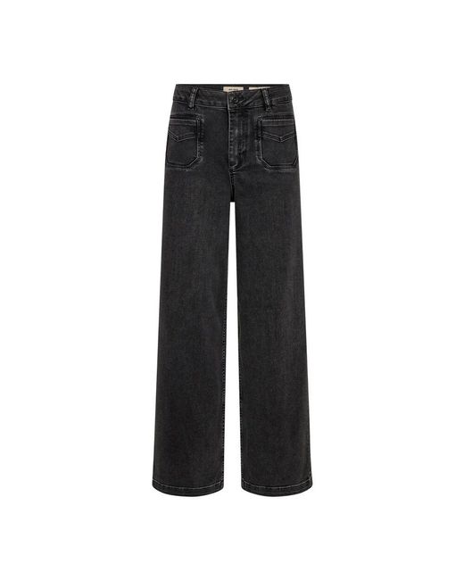 Mos Mosh Black Wide Jeans