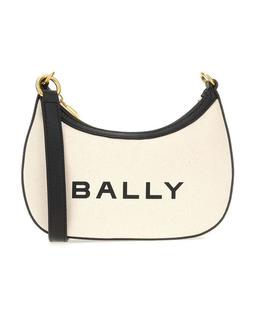 Shoulder Bags di Bally in Natural