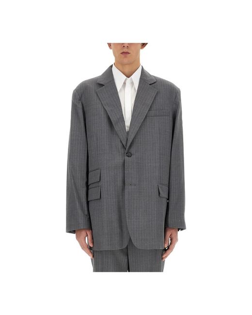 Helmut Lang Oversized Blazer in het Gray voor heren