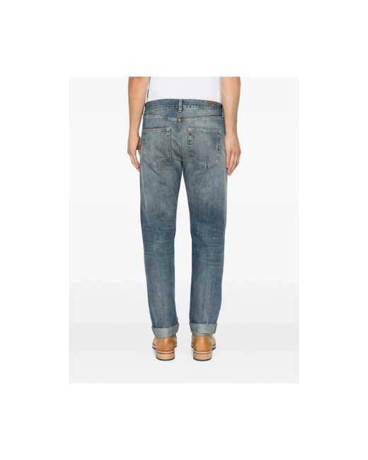 Dondup Blue Slim Fit Jeans for men