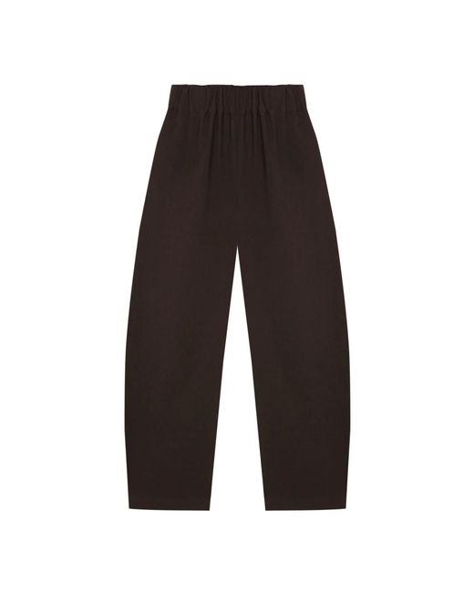 Cortana Brown Tapered Trousers