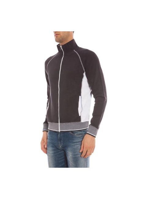 Zip-Throughs Armani Jeans de hombre de color Brown