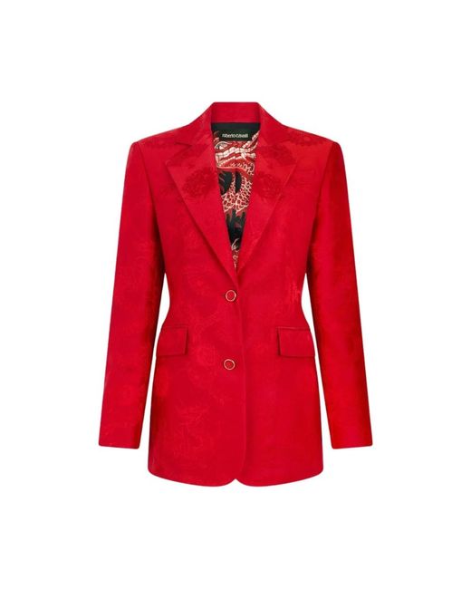 Roberto Cavalli Red Blazers