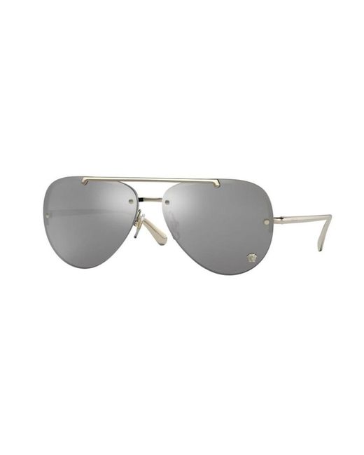 Versace Gray Sunglasses