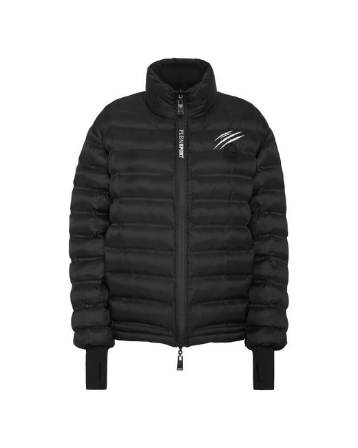Philipp Plein Padded Bomber Jacket in het Black