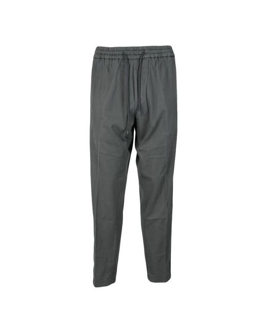 Dondup Straight Trousers in het Gray voor heren