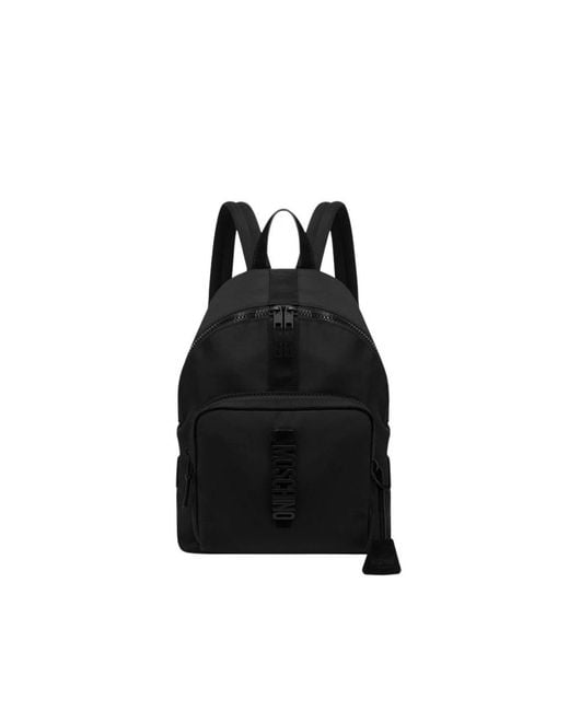 Moschino Black Backpacks