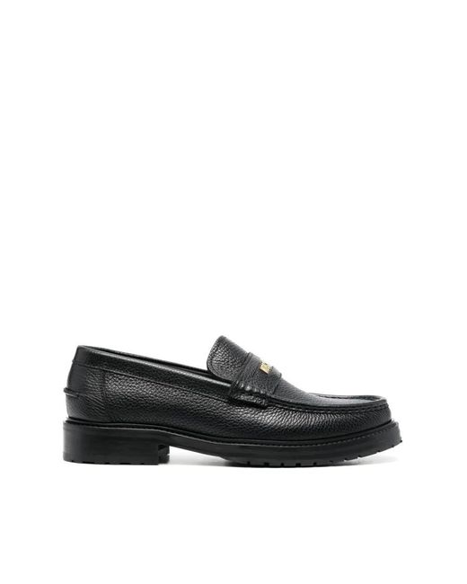 Moschino Black Loafers for men