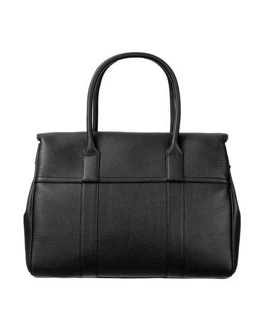 Mulberry Black Postman's lock handtasche