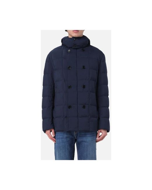 Down Jackets di Fay in Blue da Uomo
