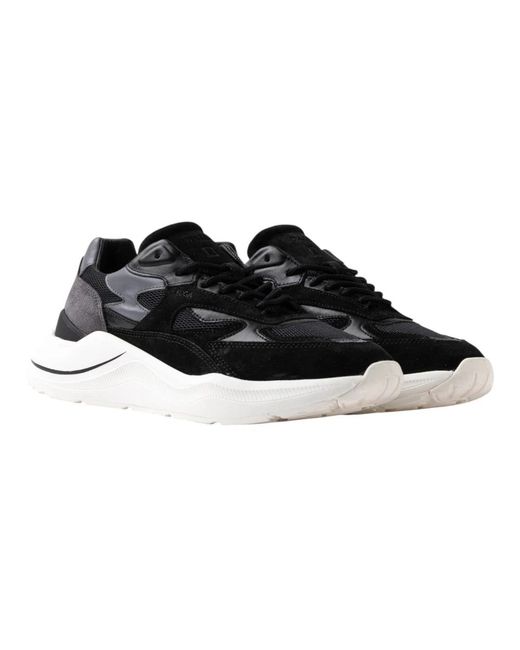 Date Black Sneakers for men