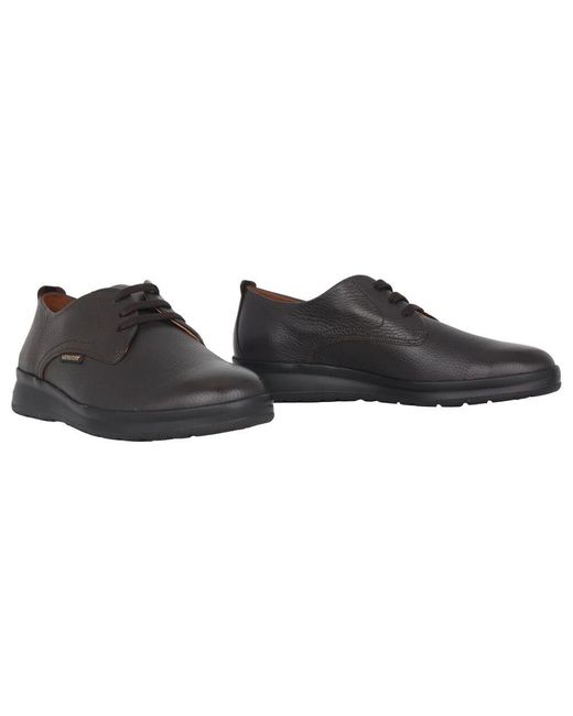 Laced Shoes di Mephisto in Black da Uomo