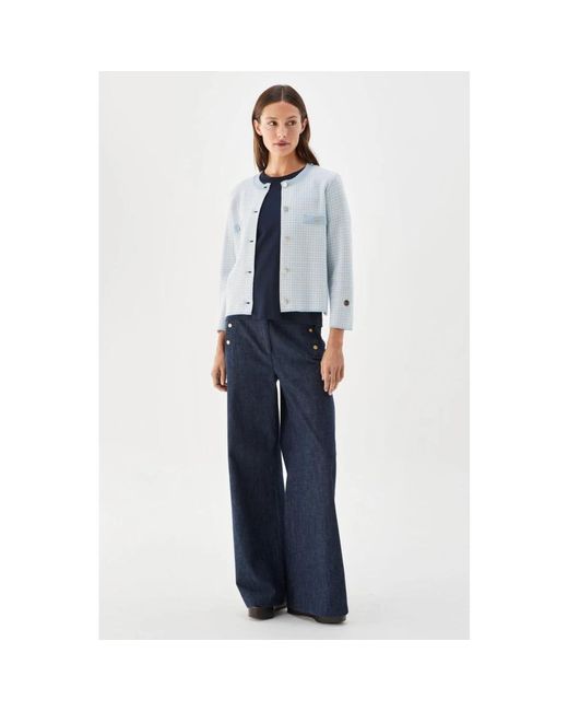 Cardigans BUSNEL en coloris Blue