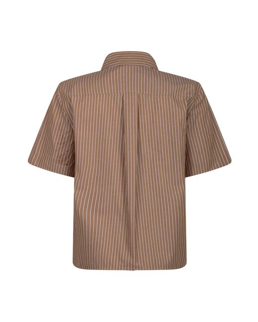 Pinko Gestreept Blouse in het Natural