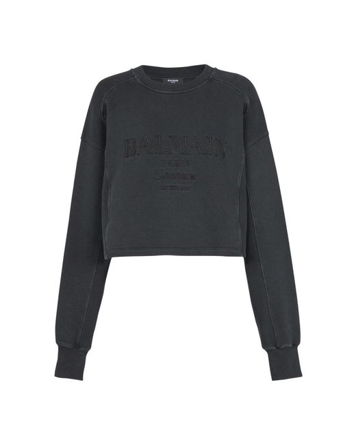 Sweatshirts & hoodies > sweatshirts Balmain en coloris Black