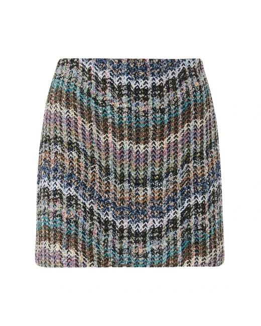 Missoni Gray Short Skirts