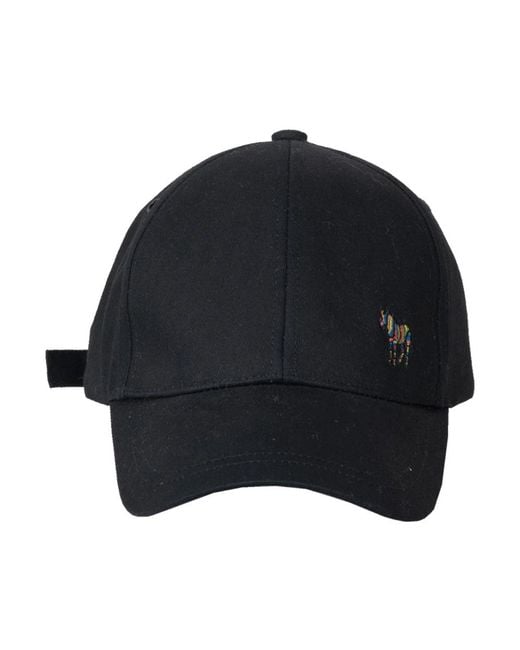 Paul Smith Zebra Baseball Cap in Black für Herren