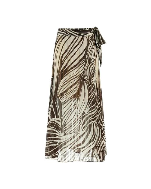 Maxi Skirts Guess de color Natural