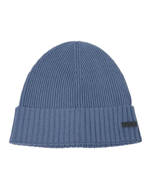 HUGO Blue Beanies