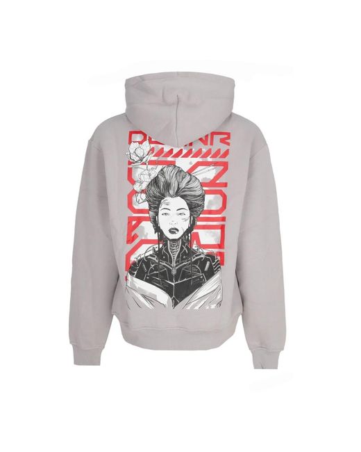 DOLLY NOIRE Gray Hoodies for men