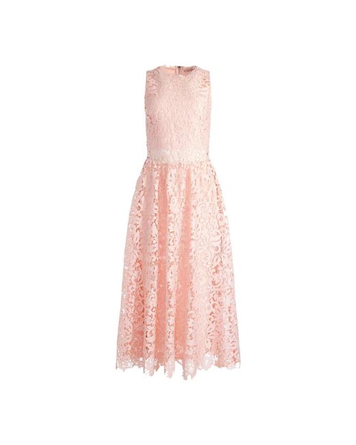Alice + Olivia Midi Dresses in het Pink