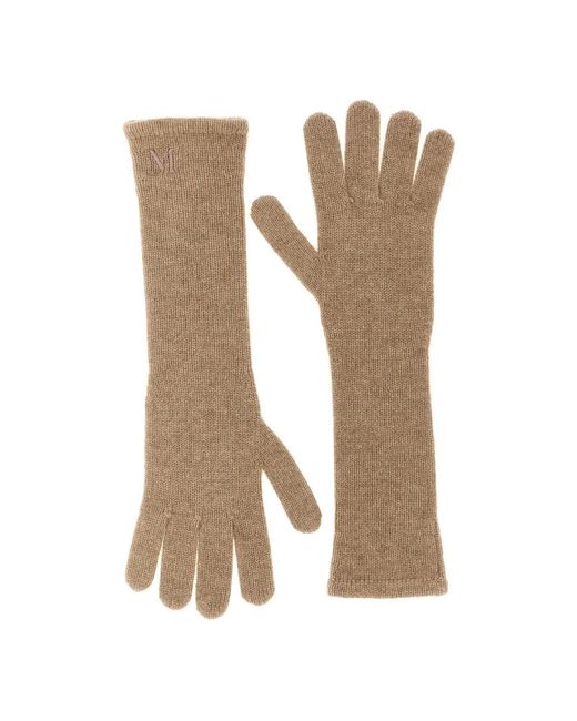 Max Mara Natural Mmjock Gloves