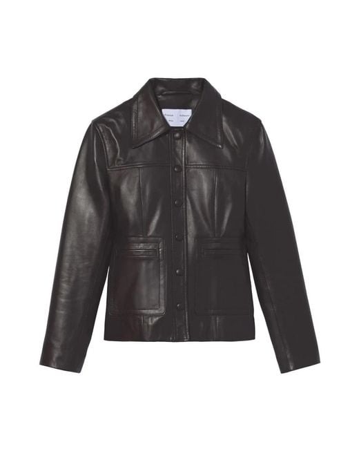 Proenza Schouler Black Leather Jackets