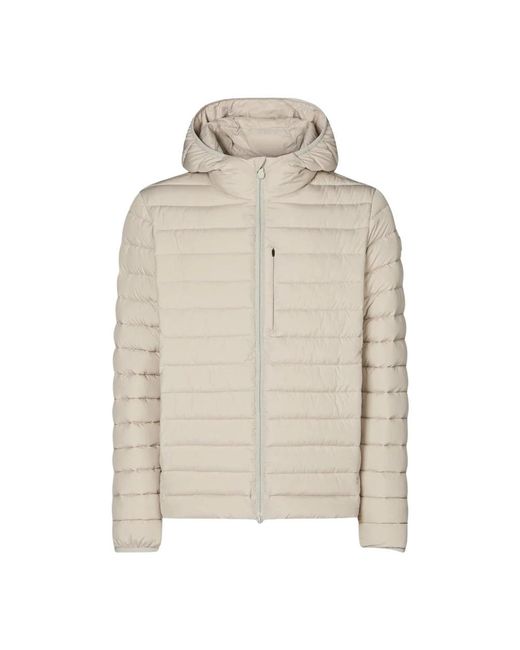 Save The Duck Jassen ,Polyester Erion Puffer Jacket in het Natural voor heren
