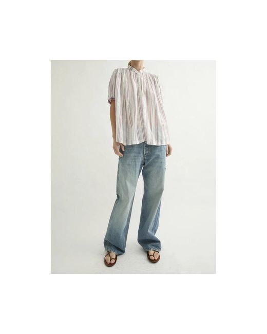 Laurence Bras Blue Wide Jeans