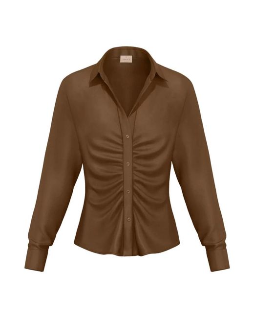 Marella Calesse Shirt in het Brown