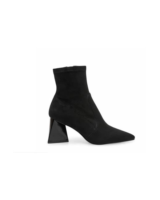 Steve Madden Black Heeled Boots