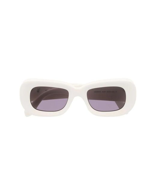 Sunglasses di Off-White c/o Virgil Abloh in White