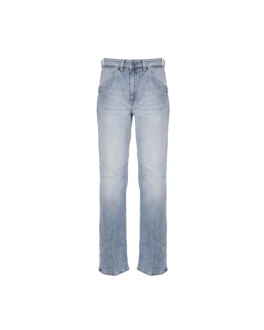 Straight Jeans Dondup de color Blue