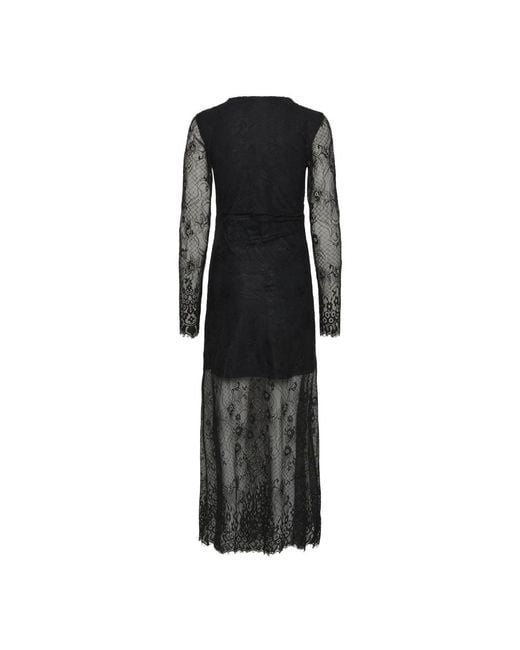 Gestuz Black Maxi Dresses
