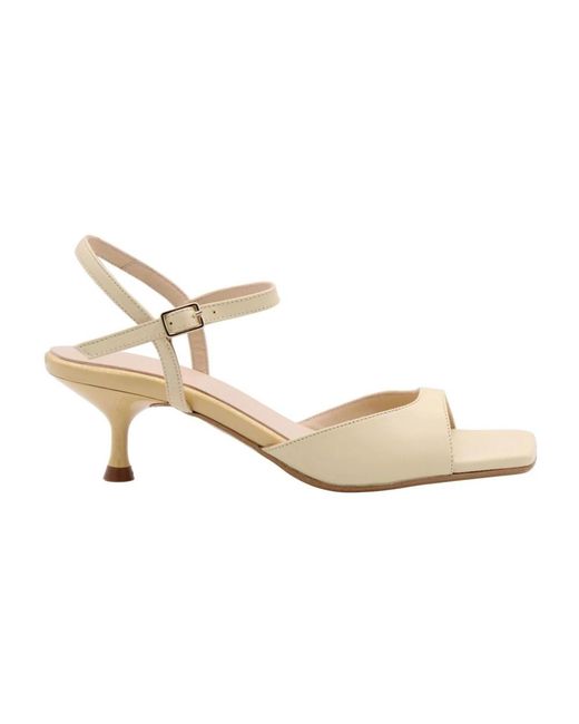 March23 Metallic High Heel Sandals