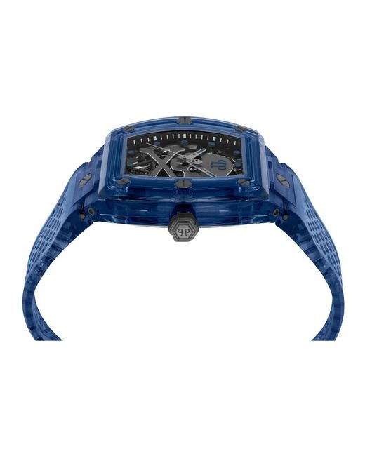 Philipp Plein The $Keleton Crystal in het Blue voor heren