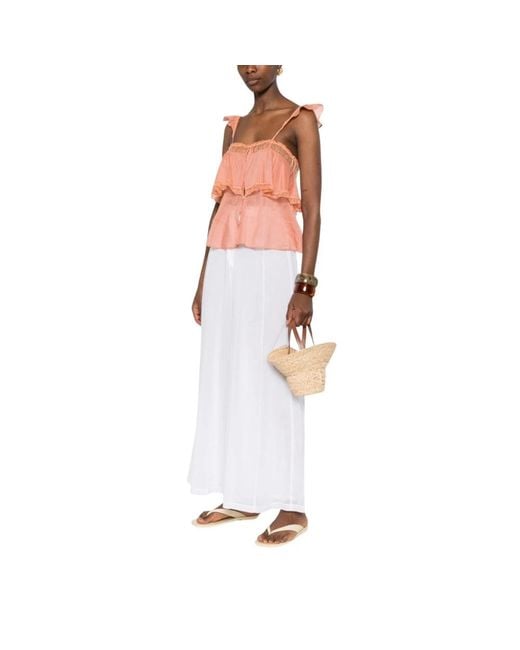 Forte_forte White Wide Trousers