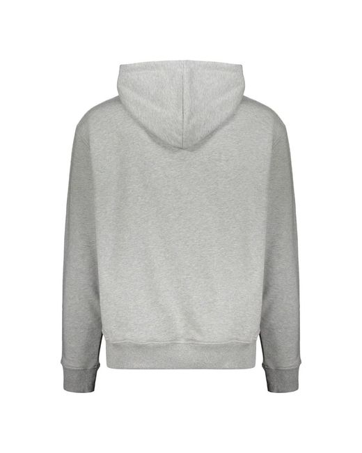 Balmain Hoodies & Sweatvesten ,Grijs ,Katoen Hoodie in het Gray voor heren
