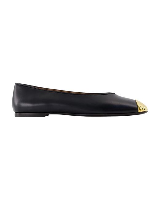 Giuseppe Zanotti Black Ballerina Shoes