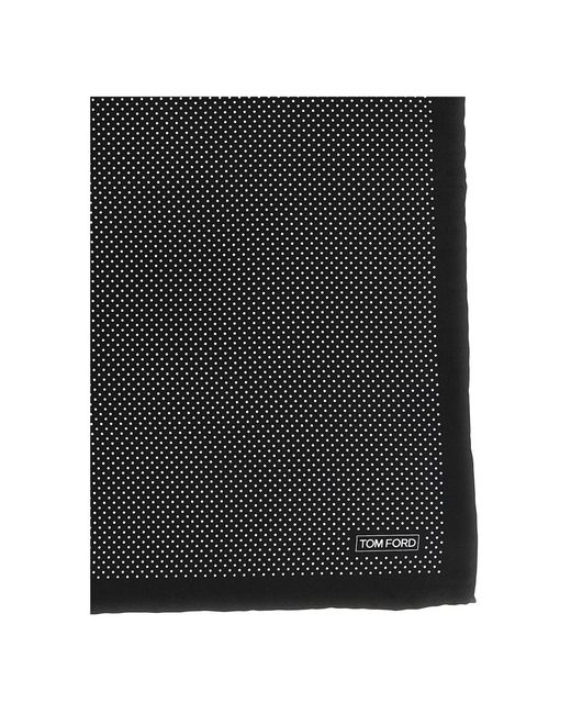 Tom Ford Black Handkerchiefs for men