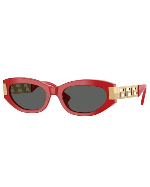 Sunglasses Versace de color Red