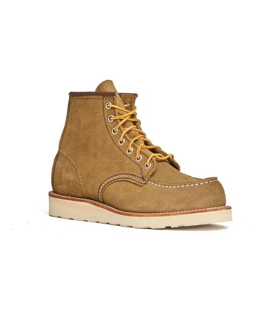 Red Wing Natural Lace-Up Boots for men