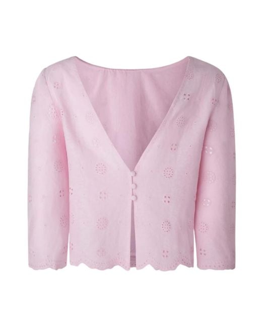 Pepe Jeans Purple Blouses