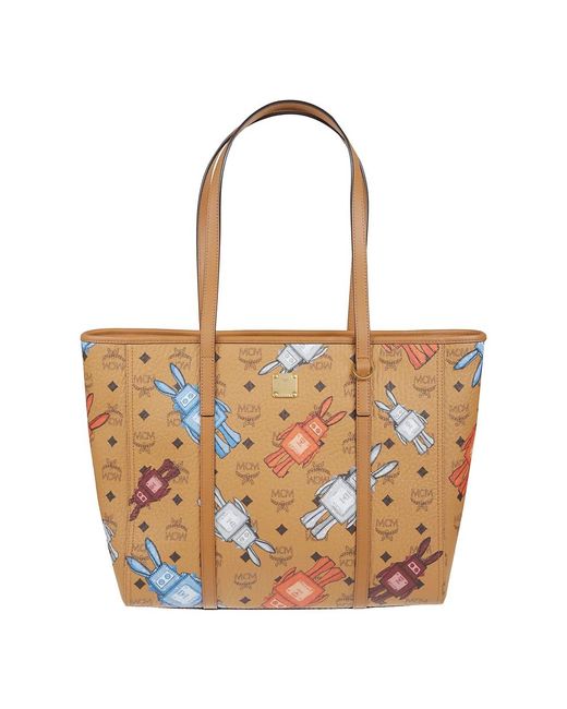 MCM Brown Tote Bags